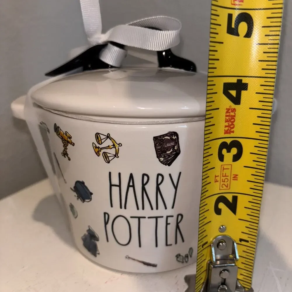 Rae Dunn Harry Potter School Of Witchcraft & Wizard Mini Crock Baking Dish & Lid